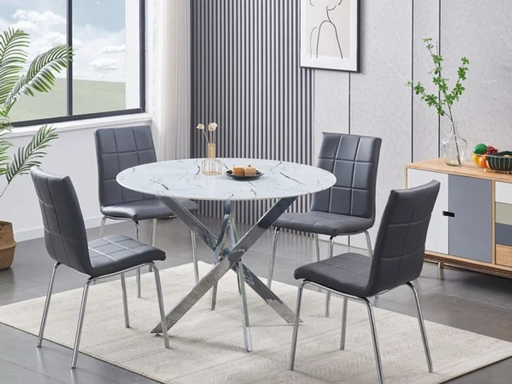 Round 5pcs Dining Set