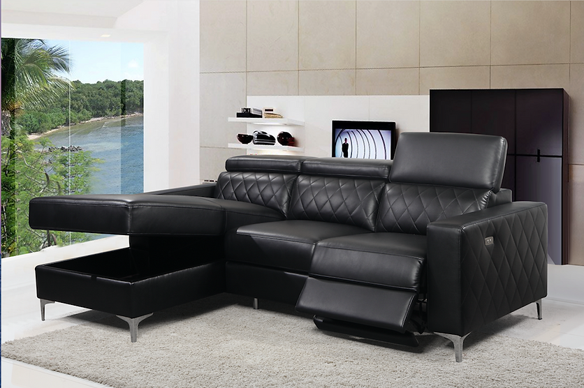 LHF/ RHF Leather Sofa Sectional Recliner