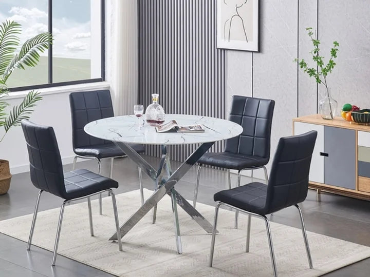 Round 5pcs Dining Set