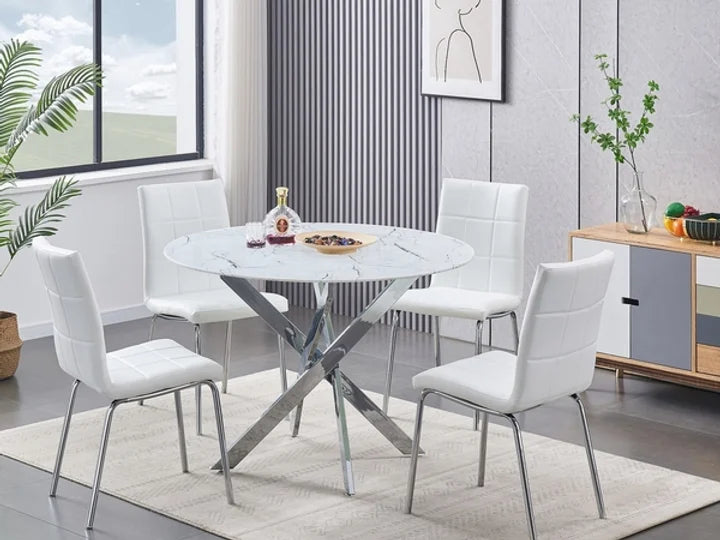 Round 5pcs Dining Set