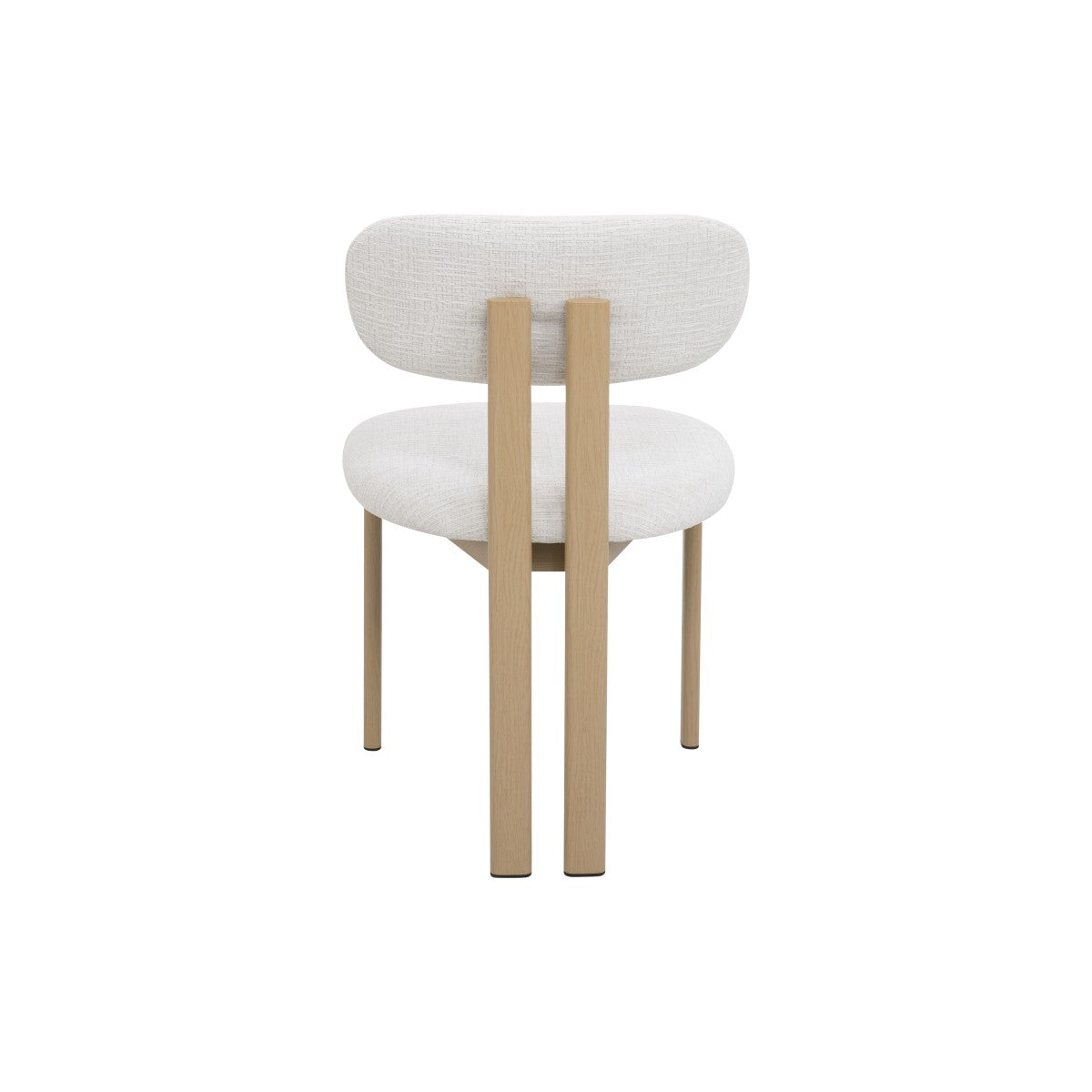 Oak / Ivory Dining Chair