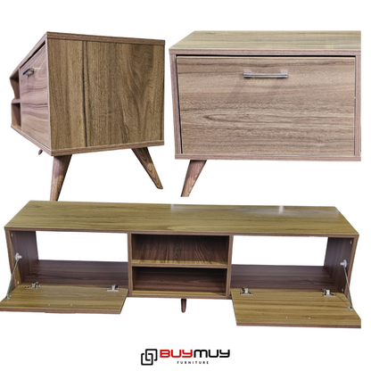 Tv stand wood color