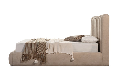 Modern Upholstered Lift Storage Bed