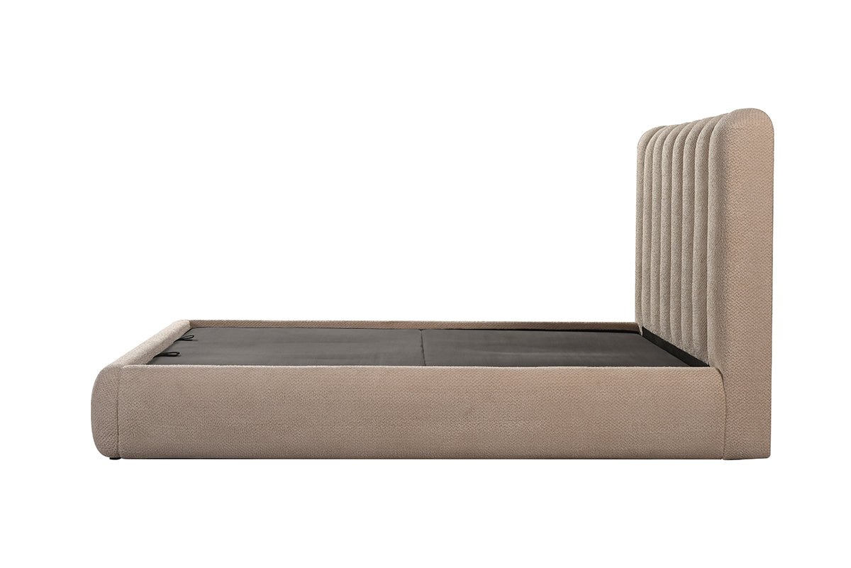 Modern Upholstered Lift Storage Bed