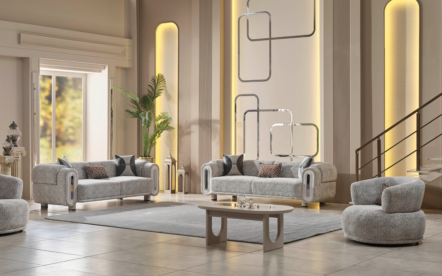 Para Sofa & Dining Set