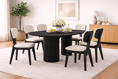 Terra Dining Room Set - Black