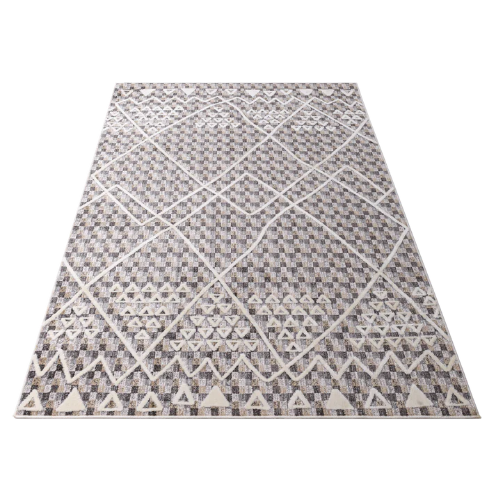 Smyrna Beige Rug 5'X7'