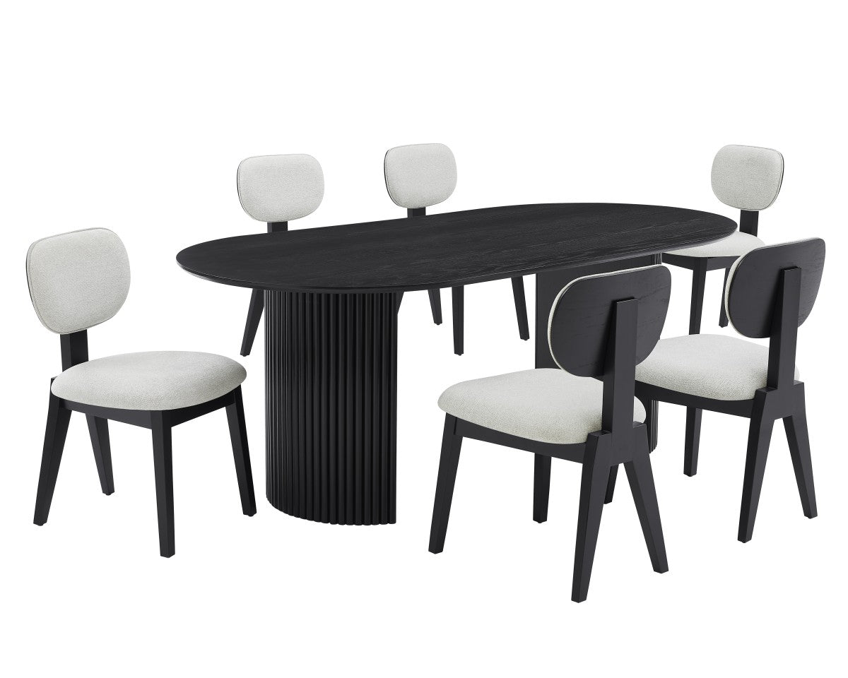 Terra Dining Room Set - Black