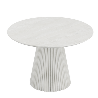 Akira White Dining Room Set