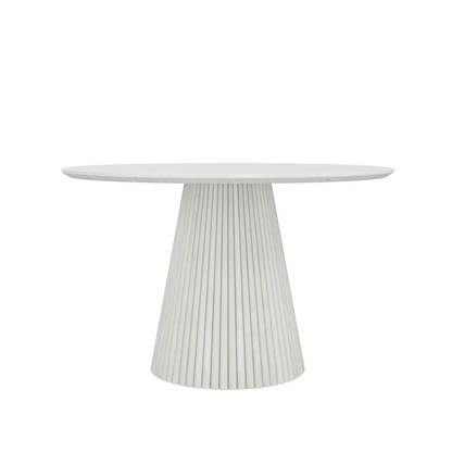 Akira White Dining Room Set