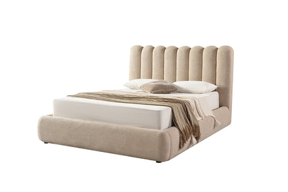 Modern Upholstered Lift Storage Bed