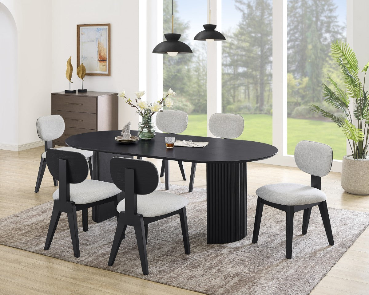 Terra Dining Room Set - Black