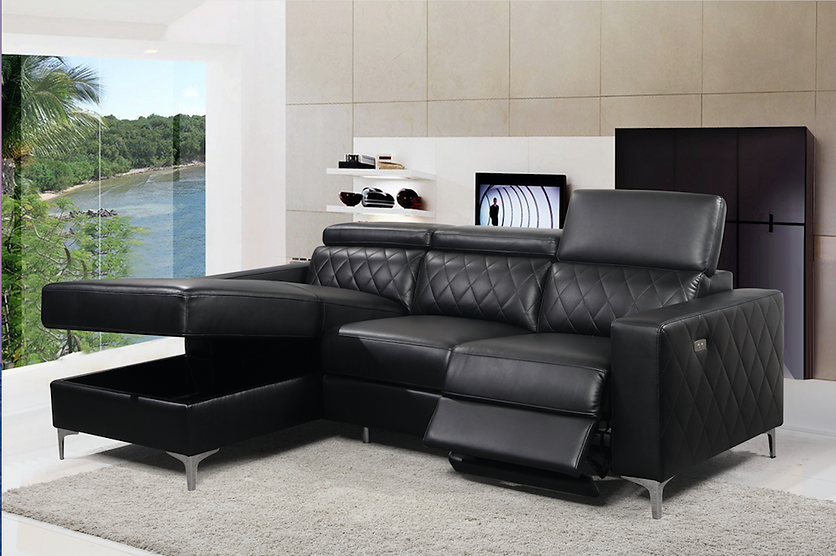 LHF/ RHF  Leather Sofa Sectional Recliner